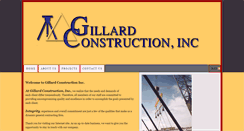 Desktop Screenshot of gillardconstructionlv.com